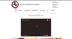 Desktop Screenshot of pooleinsurancetexas.com